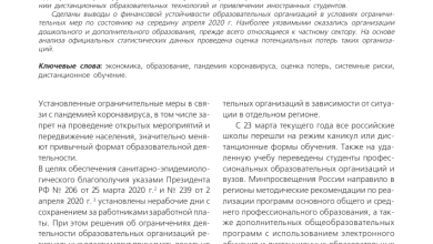Photo of Влияние пандемии на образование в России